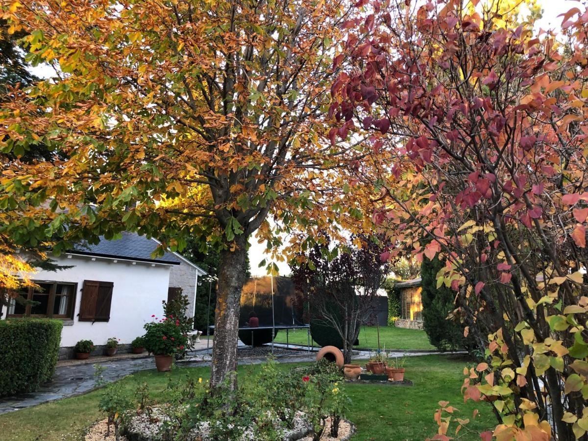 Villa Aurelia - Casa De Campo Con Jardin Y Piscina Entre Madrid Y Segovia Ortigosa del Monte エクステリア 写真